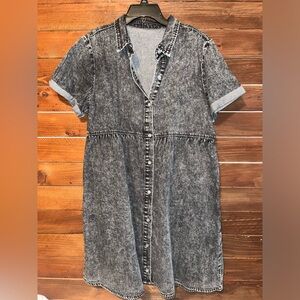 Baby doll style dress.